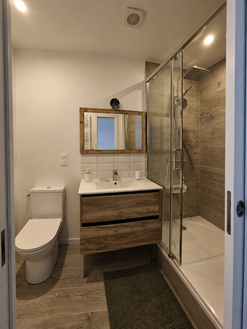 Rénovation studio — Avignon — après travaux, vue 2