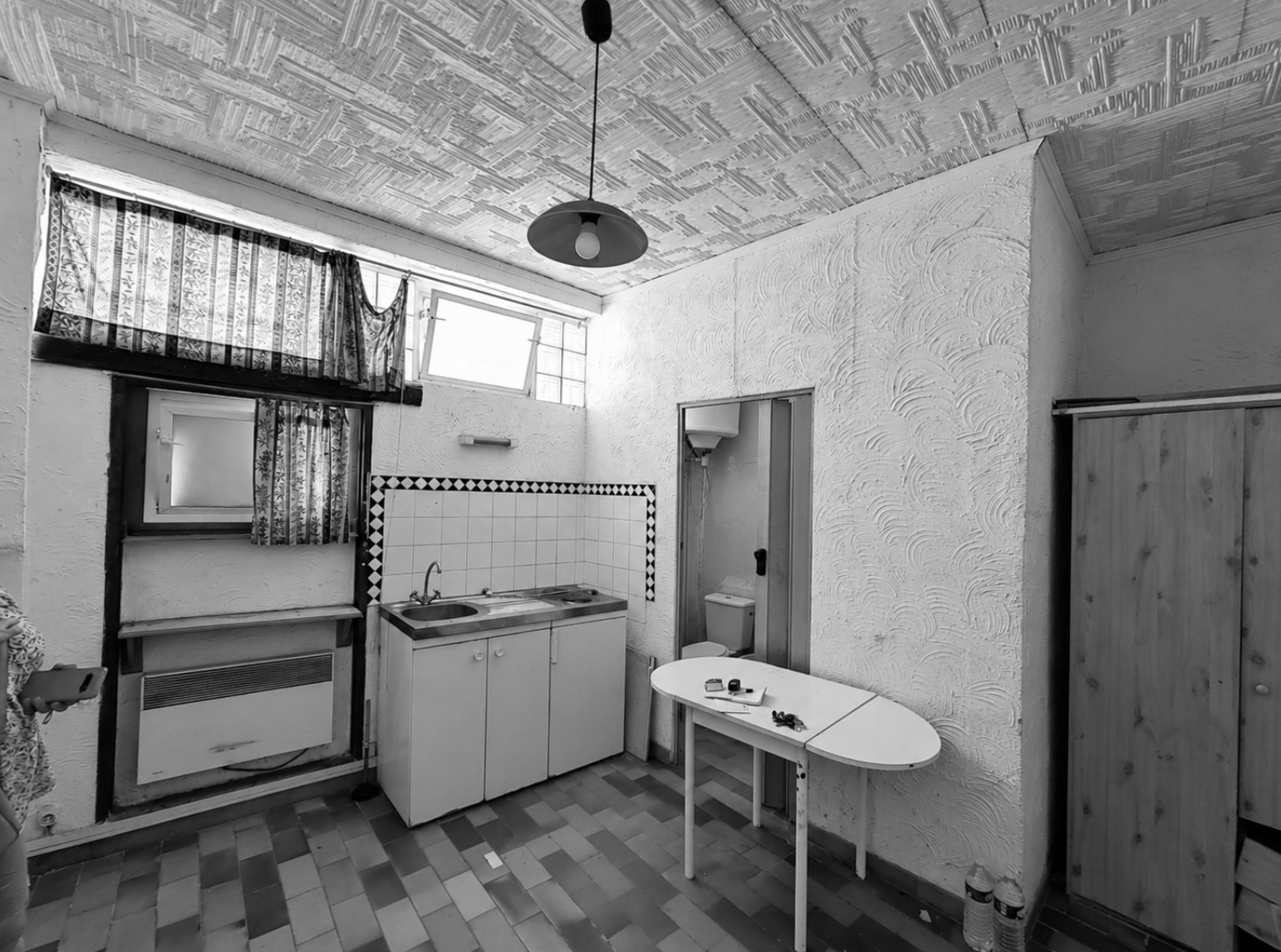 Rénovation studio — Avignon — avant travaux, vue 3
