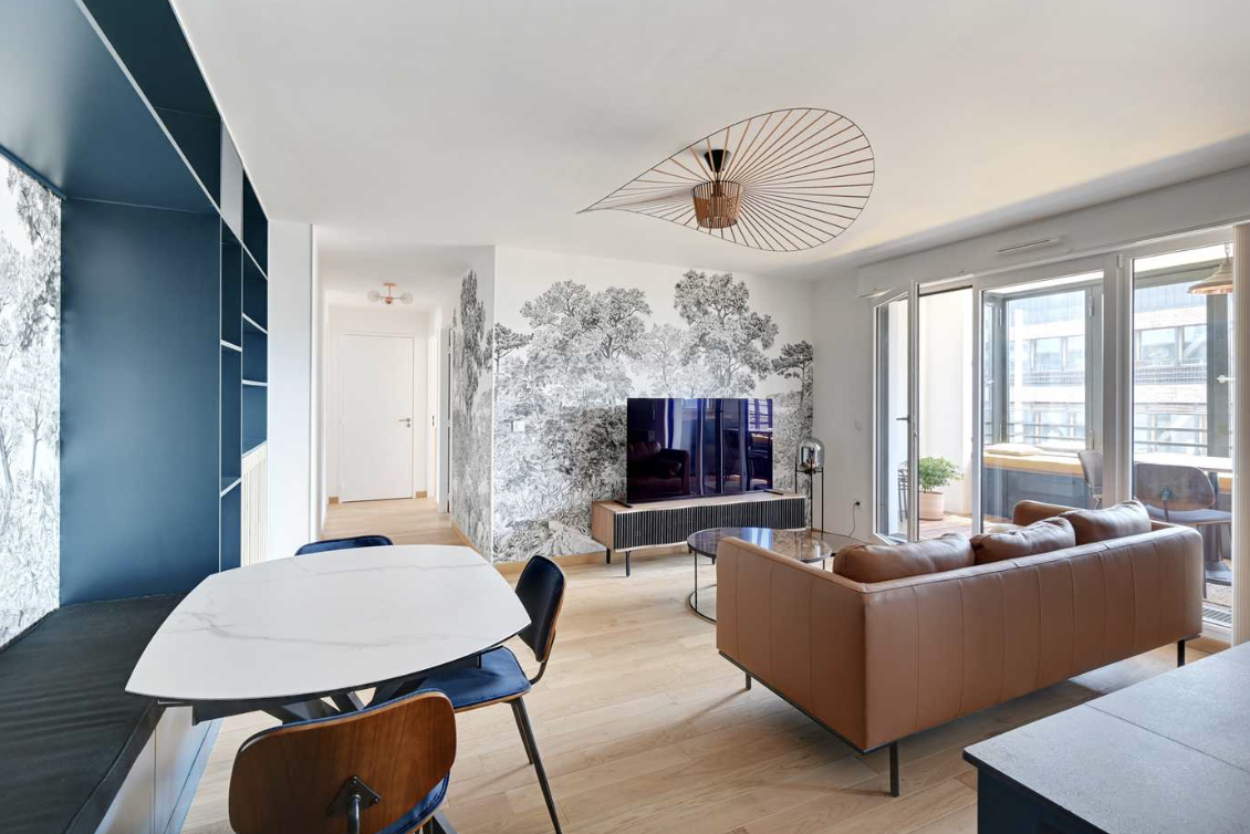 Aménagement appartement — Bois-Colombes — après travaux, vue 2
