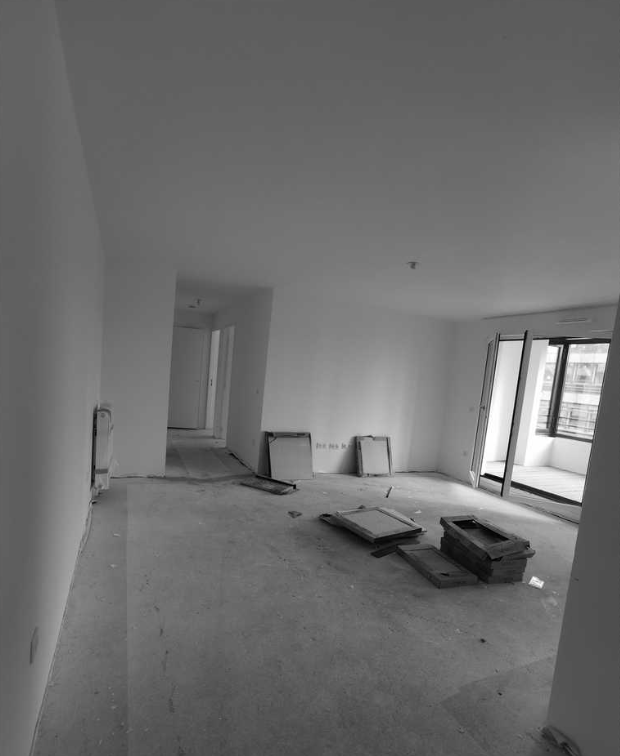 Aménagement appartement — Bois-Colombes — avant travaux, vue 2