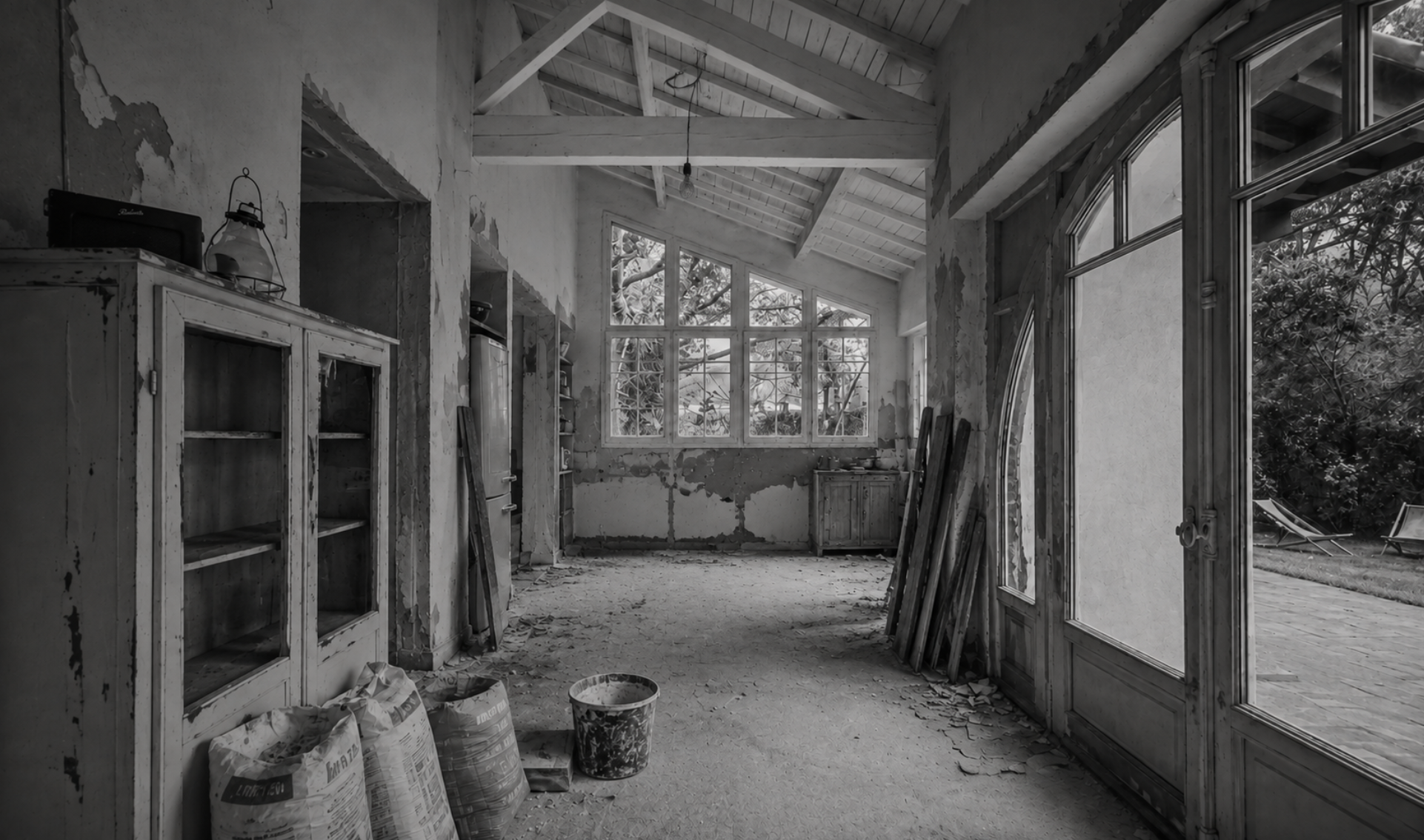 Rénovation maison — Hossegor — avant travaux, vue 4