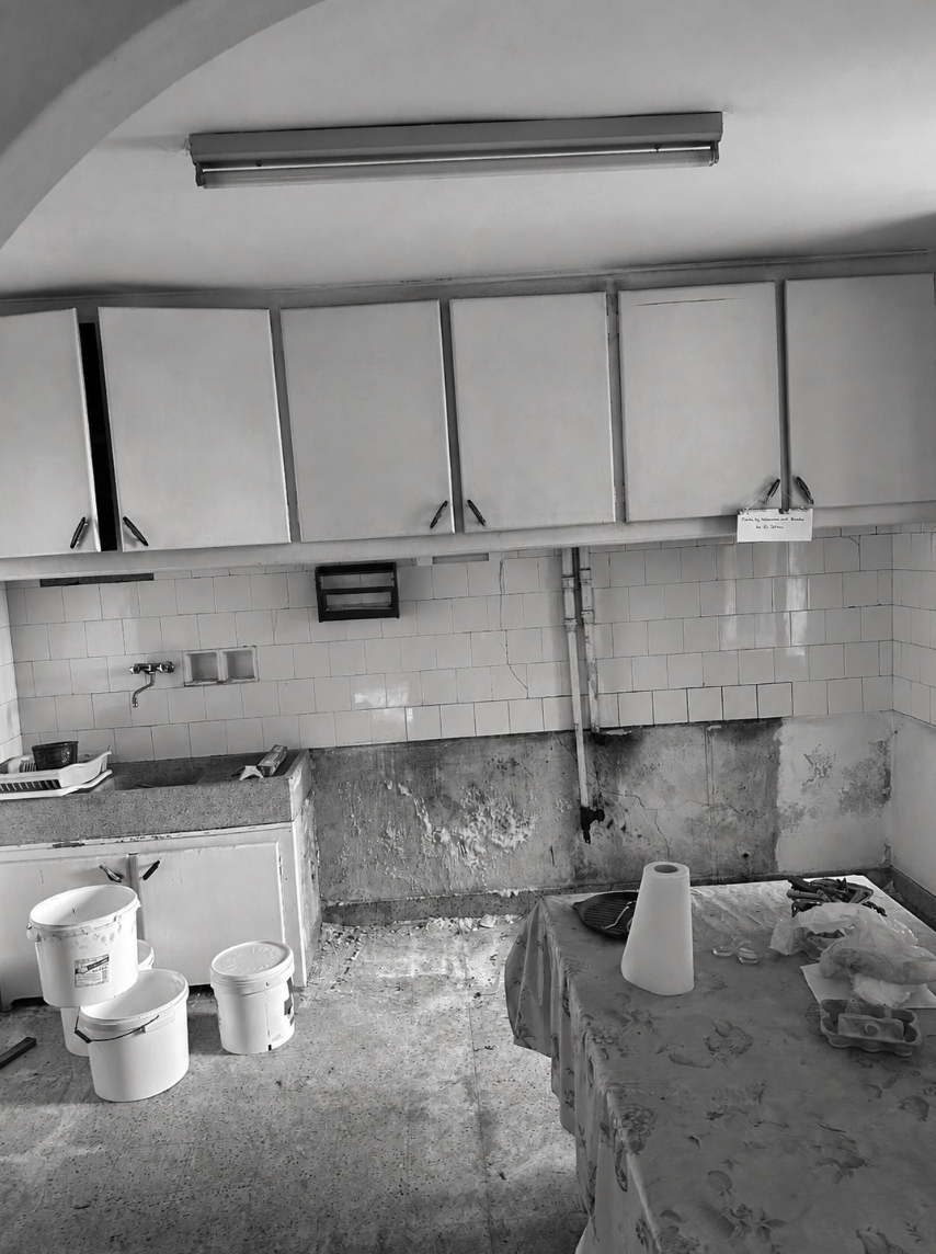 Trois maisons de village — Lauris — avant travaux, vue 3