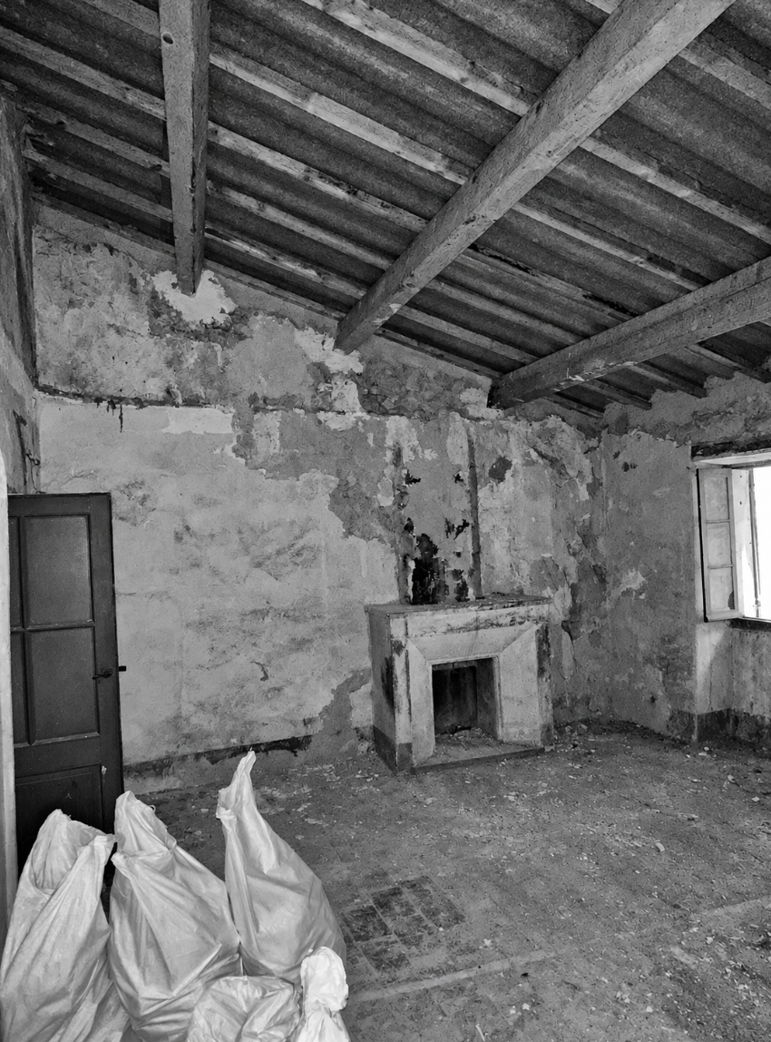 Trois maisons de village — Lauris — avant travaux, vue 4