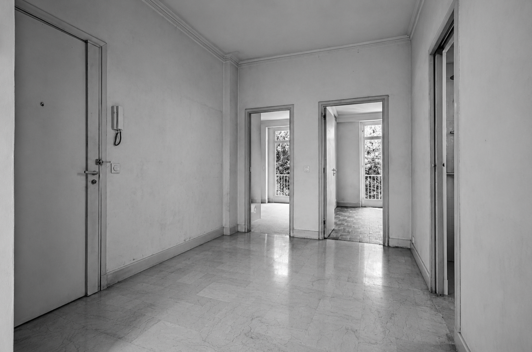 Rénovation appartement — Nice — avant travaux, vue 4
