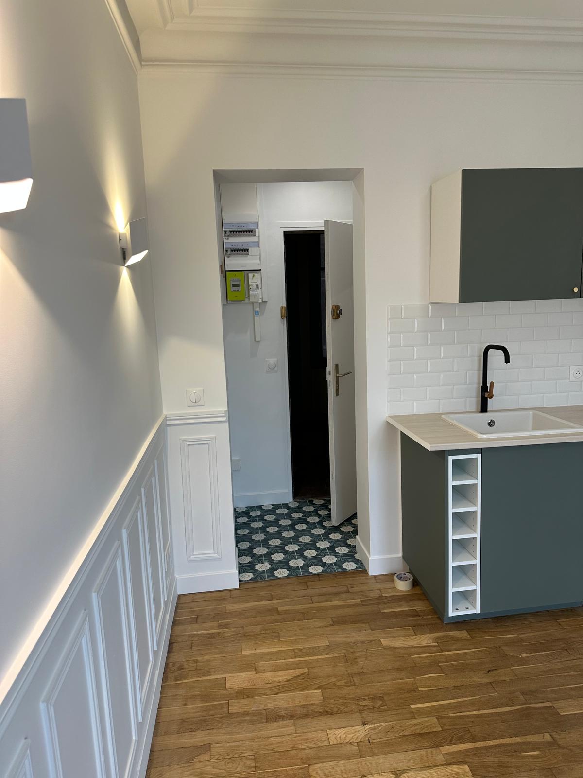 Appartement haussmannien — Paris — après travaux, vue 3