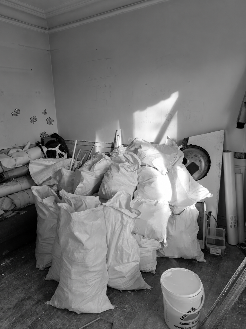 Appartement haussmannien — Paris — avant travaux, vue 1
