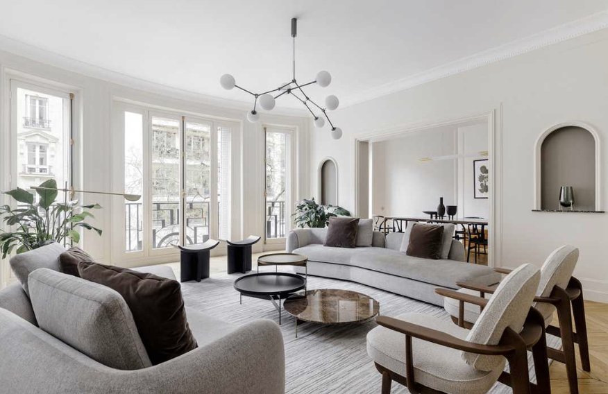 Appartement Art Déco 1928 — après travaux, vue 1