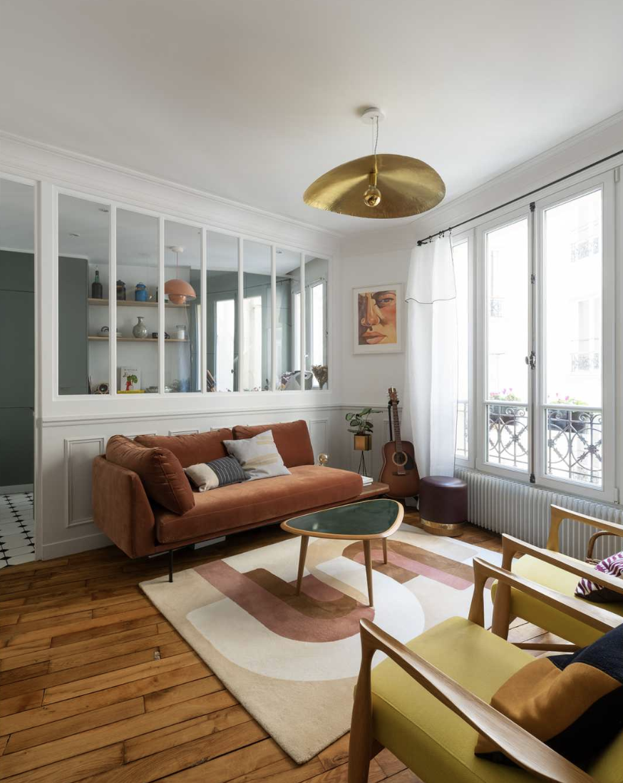 Appartement haussmannien — Paris — après travaux, vue 1
