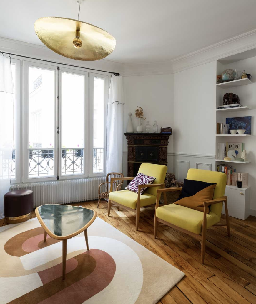 Appartement haussmannien — Paris — après travaux, vue 2