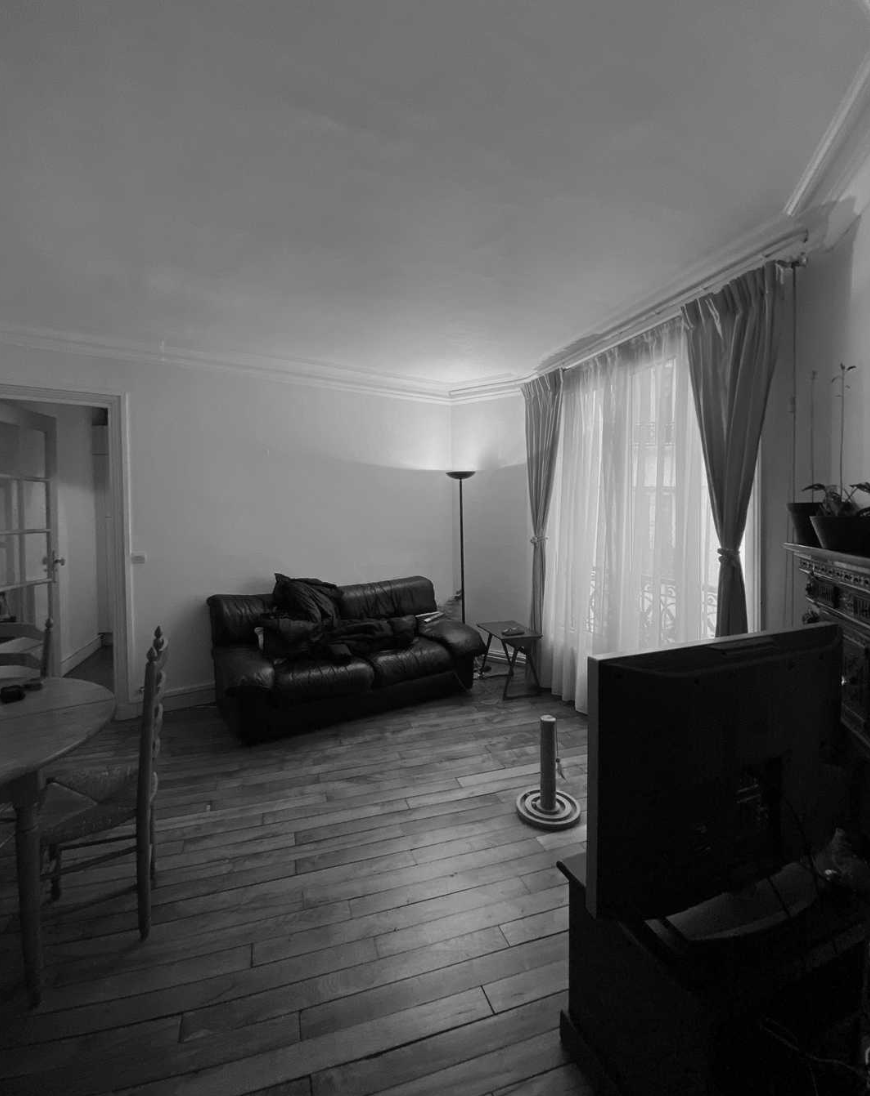 Appartement haussmannien — Paris — avant travaux, vue 1
