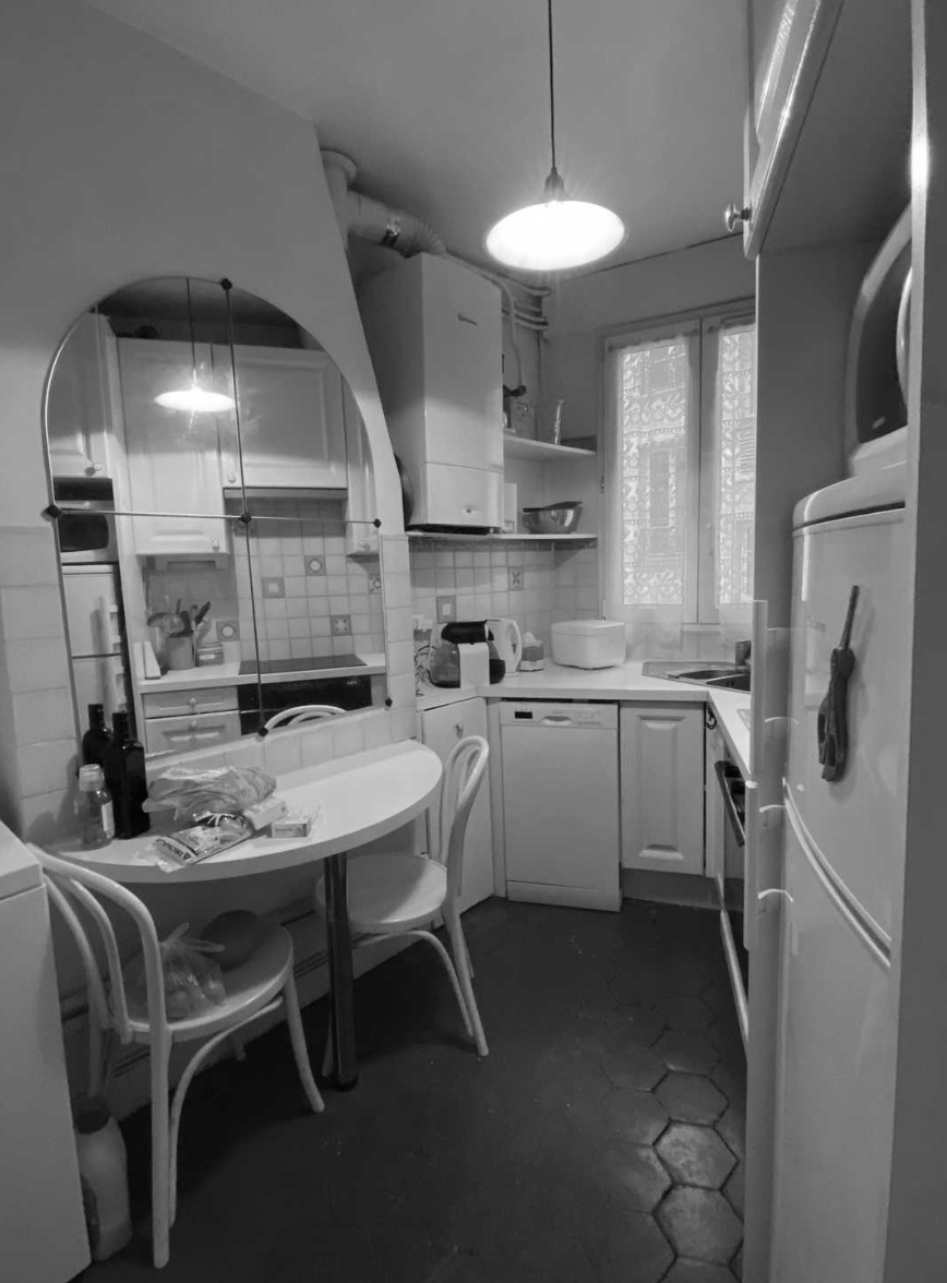 Appartement haussmannien — Paris — avant travaux, vue 3