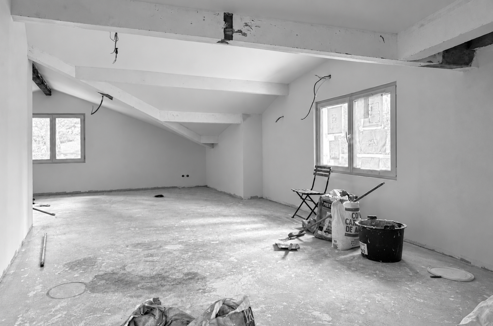 Aménagement maison — Seignosse — avant travaux, vue 1