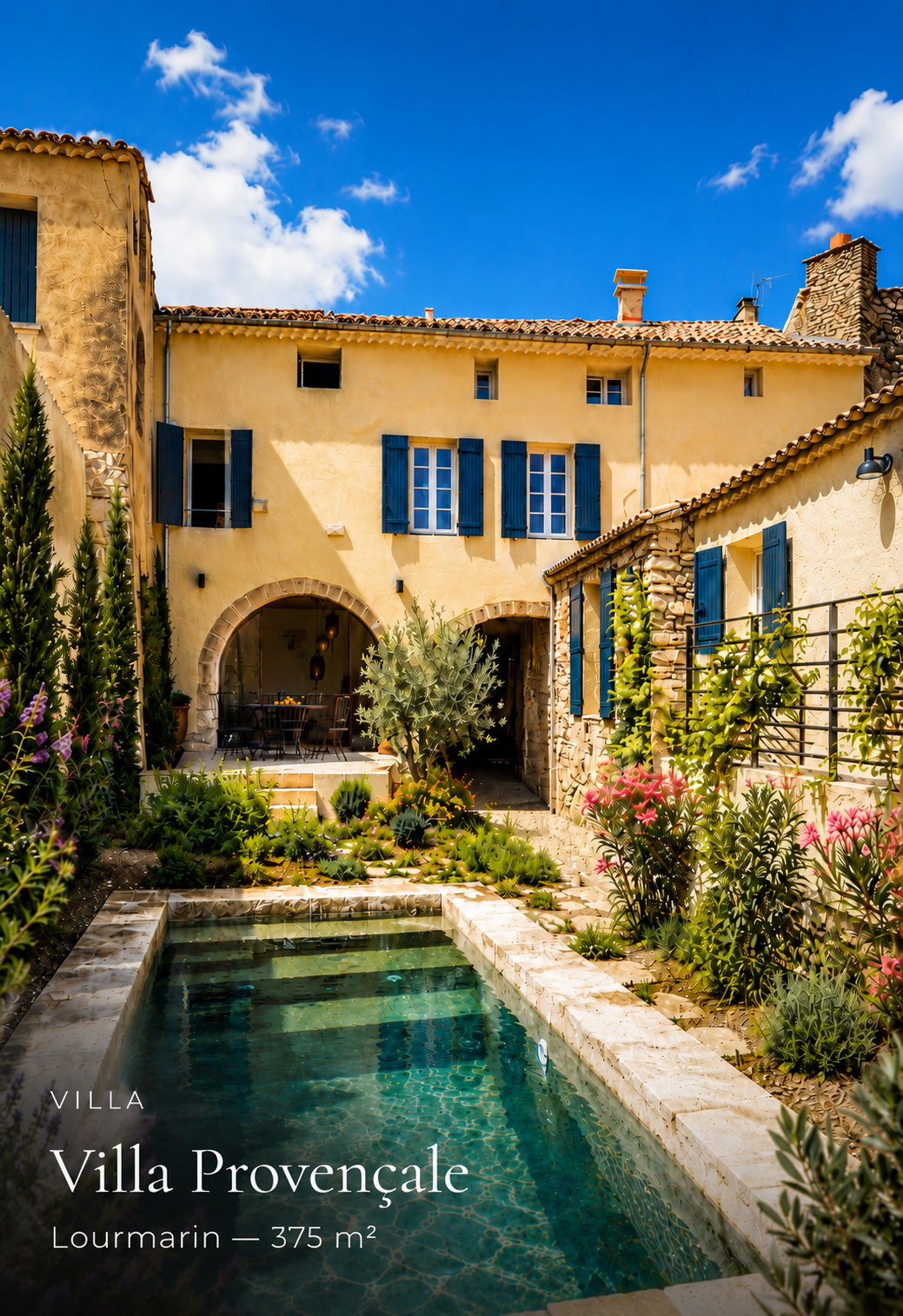 Villa Provençale — Lourmarin, 375 m²